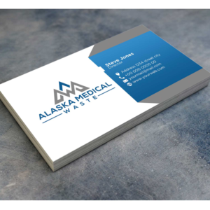 Business Card Design by oomardesigns for Alaska Medical Waste, LLC | Design: #18671408