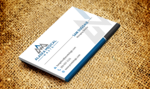 Medical Waste Company with Logo | Business Card Design by Owaisias