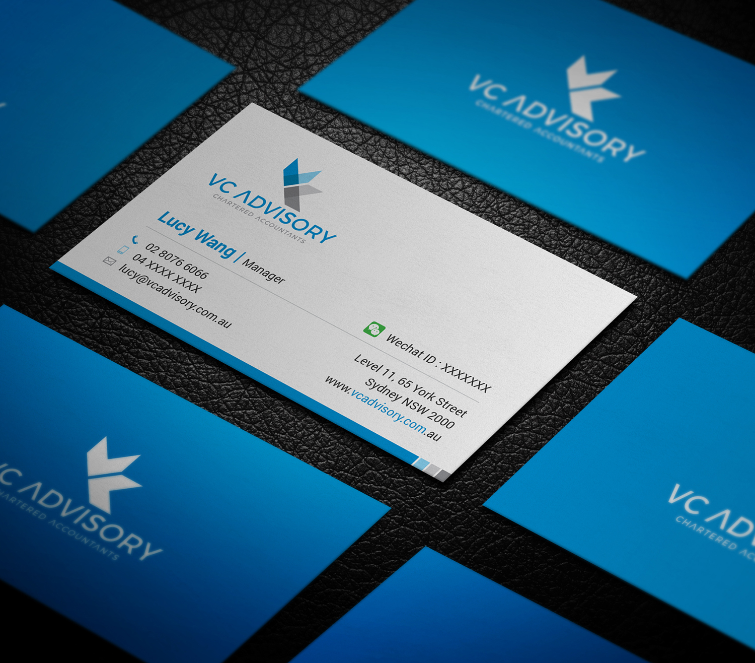 Diseño de Tarjeta de Presentación por Tilt para VC Advisory Pty Ltd | Diseño #18672747