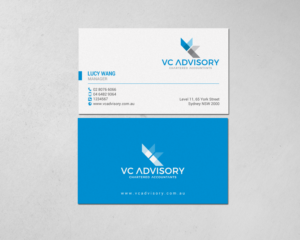 Visitenkarten-Design von chandrayaan.creative für VC Advisory Pty Ltd | Design: #18670094