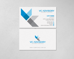 Business Card Design by chandrayaan.creative for VC Advisory Pty Ltd | Design: #18670099