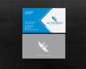 Visitenkarten-Design von chandrayaan.creative für VC Advisory Pty Ltd | Design: #18672040