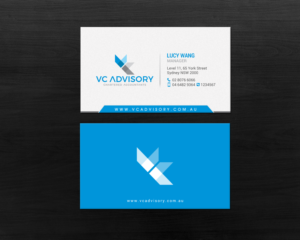 Visitenkarten-Design von chandrayaan.creative für VC Advisory Pty Ltd | Design: #18673865
