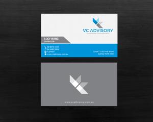 Visitenkarten-Design von chandrayaan.creative für VC Advisory Pty Ltd | Design: #18673871