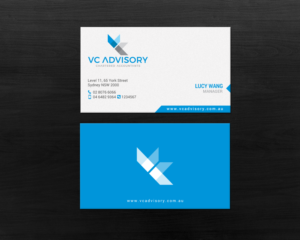 Visitenkarten-Design von chandrayaan.creative für VC Advisory Pty Ltd | Design: #18673872