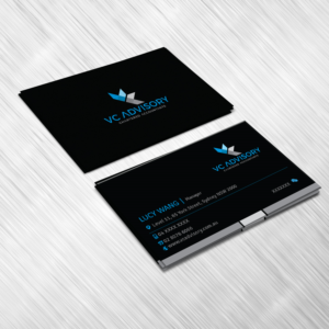 Business Card Design by Creative Jiniya for VC Advisory Pty Ltd | Design: #18666840