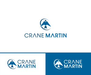 Crane Martin and the acronym CM | Logo Design by Ethien