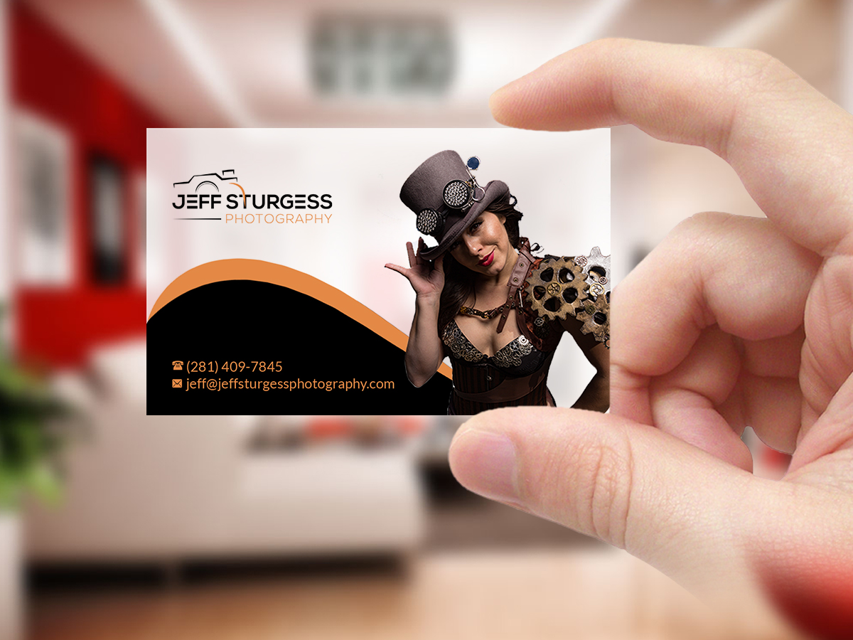 Business Card Design by Creations Box 2015 for Jeff Sturgess Photography LLC | Design #18675802
