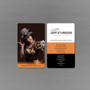 Diseño de Tarjeta de Presentación por Creations Box 2015 para Jeff Sturgess Photography LLC | Diseño: #18675804