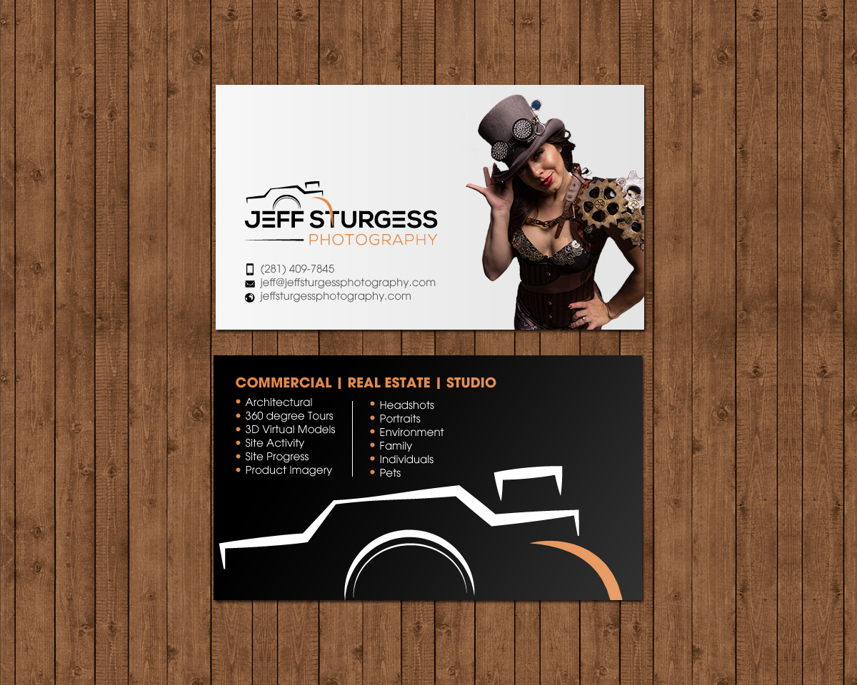 Visitenkarten-Design von chandrayaan.creative für Jeff Sturgess Photography LLC | Design #18670037