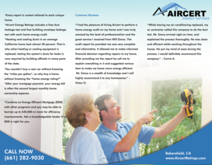 Design de Flyer par Zozavisky pour Aircert Energy Ratings, Inc. | Design : #18673717