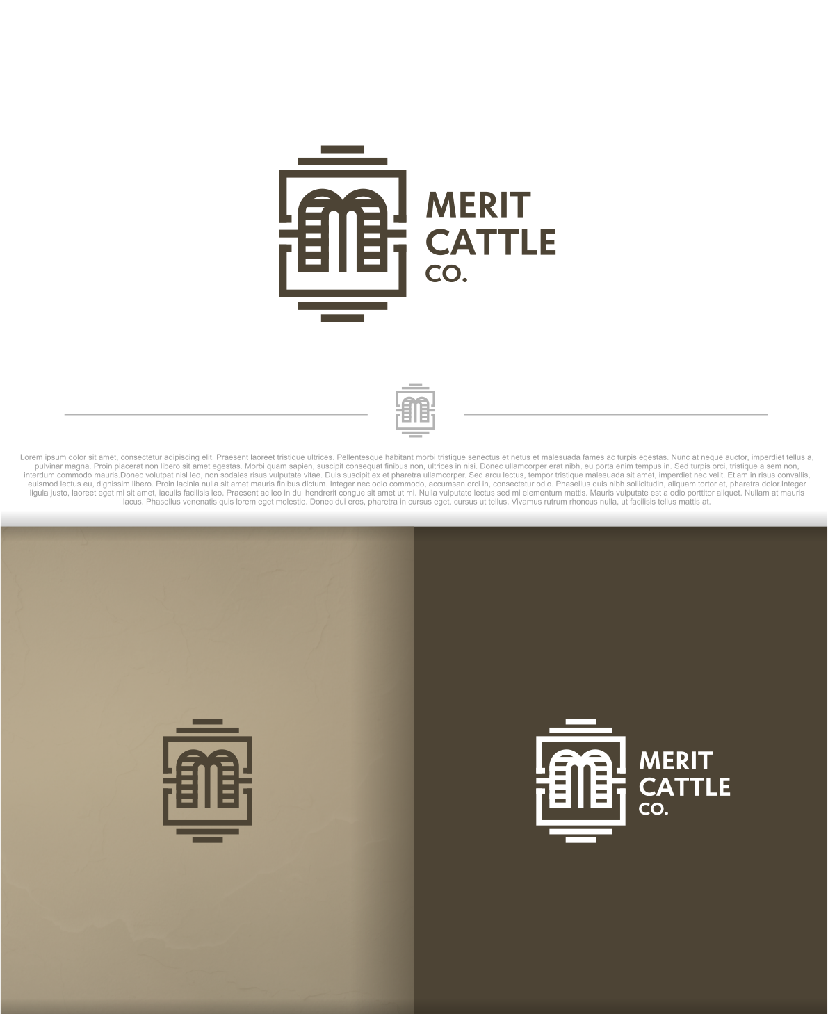 Design de Logo par artswolf pour Merit Cattle Co. | Design #18856181