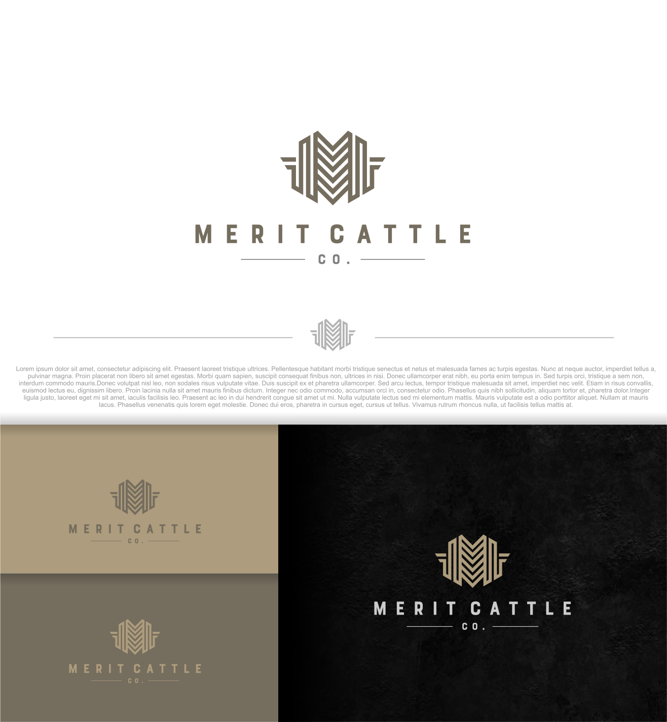 Design de Logo par artswolf pour Merit Cattle Co. | Design #18856182