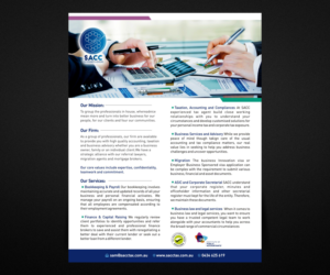 Design de Flyer par Designers Hub pour SACC Services pty ltd | Design : #18724379