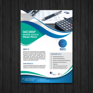 Design de Flyer par debdesign pour SACC Services pty ltd | Design : #18728942