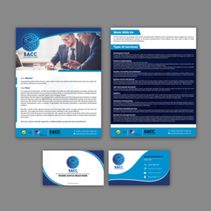 Design de Flyer par Schöpfer pour SACC Services pty ltd | Design : #18725558