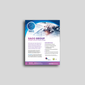 Diseño de Flyer por ekta.web para SACC Services pty ltd | Diseño #18723169