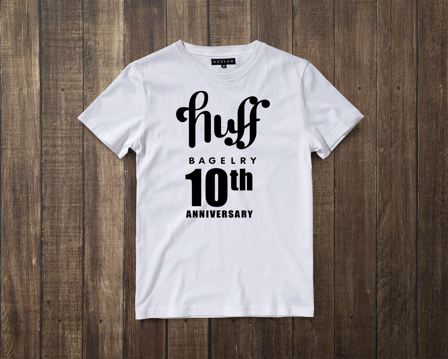 T-shirt Design by Pixi Dust for huff bagelry | Design #18686096