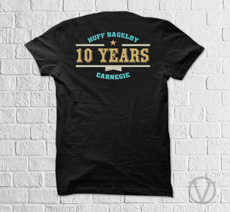 T-shirt Design by vjosh for huff bagelry | Design #18738664