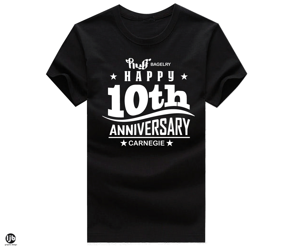 T-Shirt-Design von lisa für huff bagelry | Design #18754407