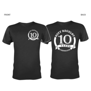 T-shirt Design by 75-R-P-Z for huff bagelry | Design: #18737613