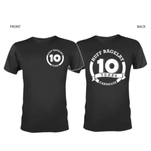 T-shirt Design by 75-R-P-Z for huff bagelry | Design: #18737619