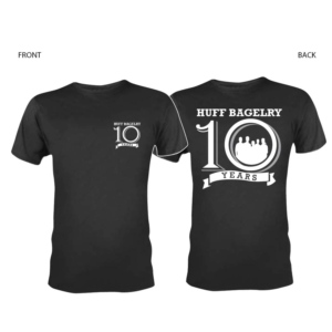 Huff Bagelry Bagel Shop Tribute Tee | Diseño de Camiseta por 75-R-P-Z