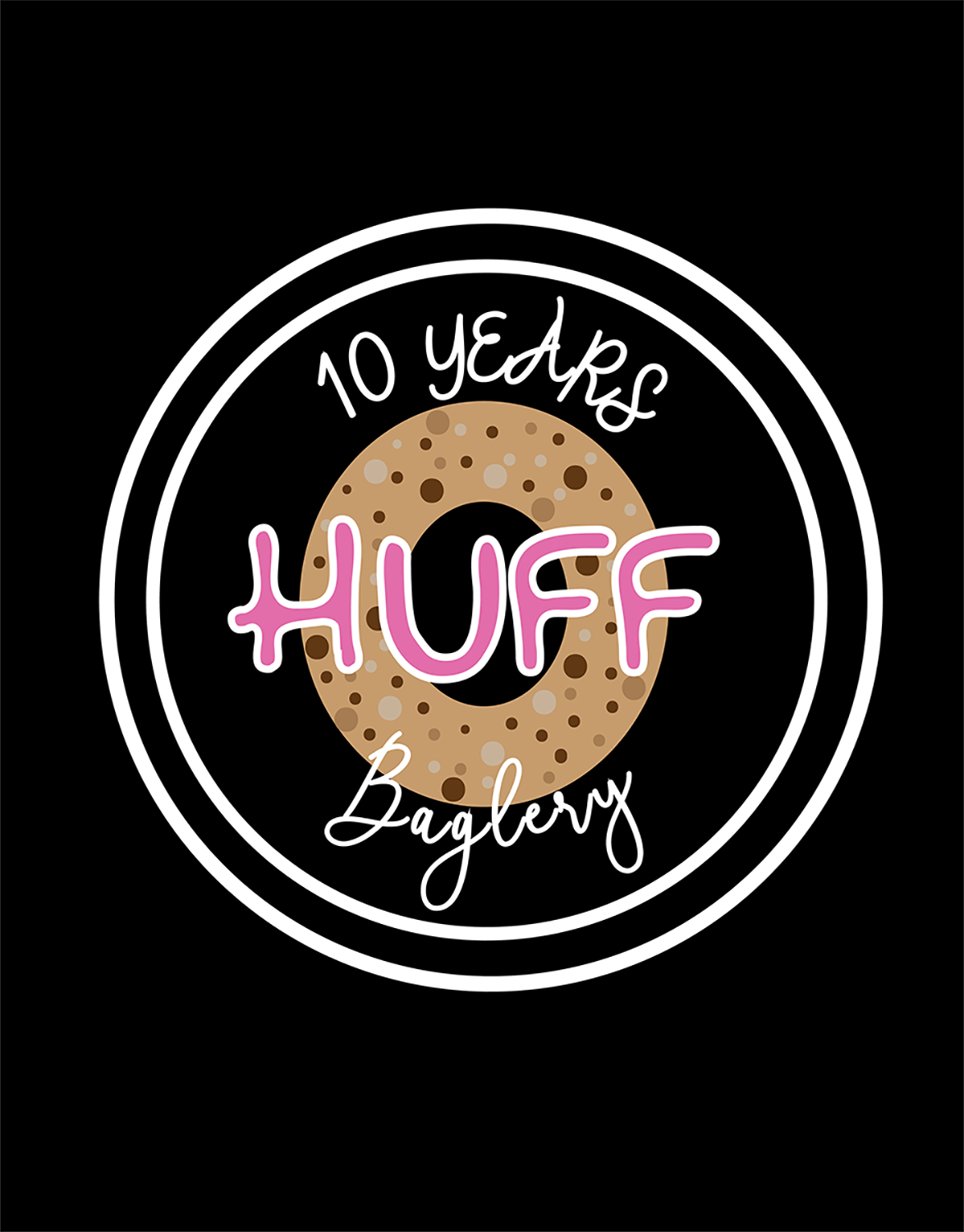 T-shirt Design by minkoo for huff bagelry | Design #18724313