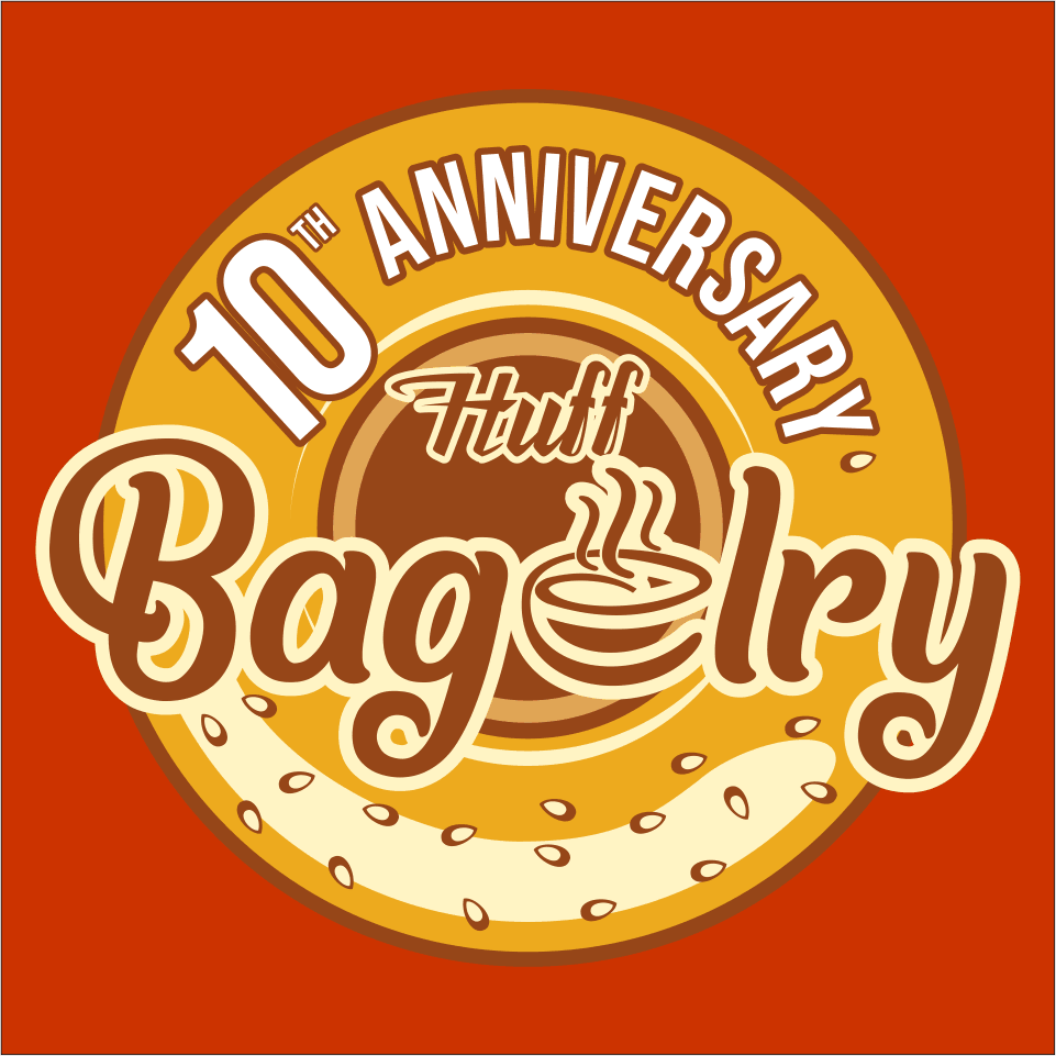 T-shirt Design by Hand_Dee for huff bagelry | Design #18716956