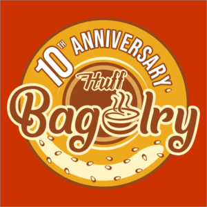 T-shirt Design by Hand_Dee for huff bagelry | Design: #18716956