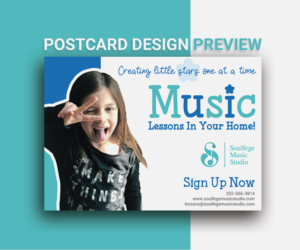 Business Card Design by JK18 for Soulfege Music Studio LLC | Design: #19169771