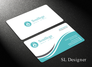 Diseño de Tarjeta de Presentación por SL Designer para Soulfege Music Studio LLC | Diseño: #19099585