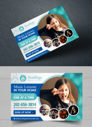 Diseño de Tarjeta de Presentación por SAI DESIGNS para Soulfege Music Studio LLC | Diseño: #19159266