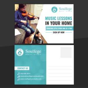 Visitenkarten-Design von Pd Work für Soulfege Music Studio LLC | Design #19153541