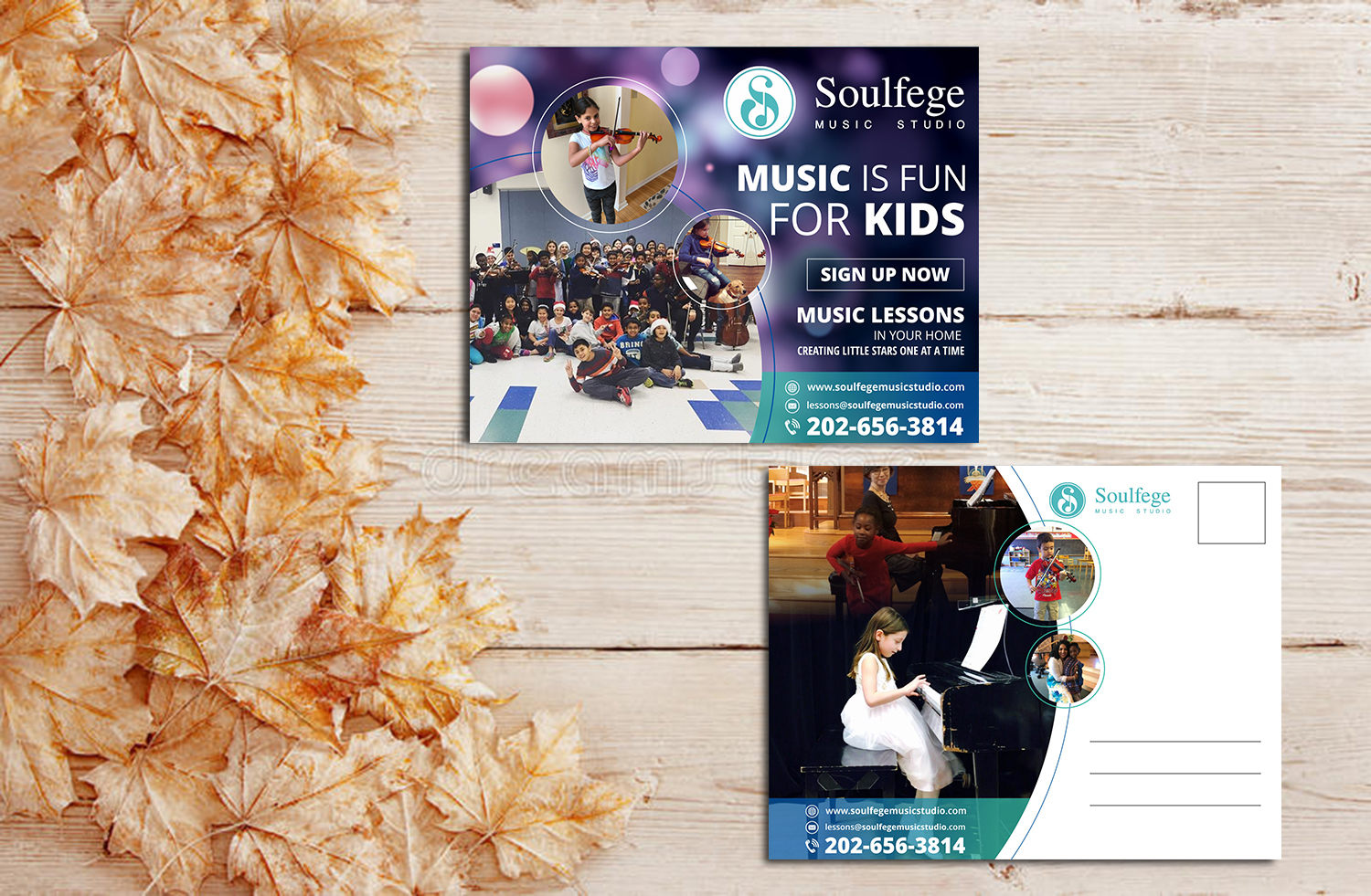 Business Card Design by Jai Shri Ram for Soulfege Music Studio LLC | Design #19123705