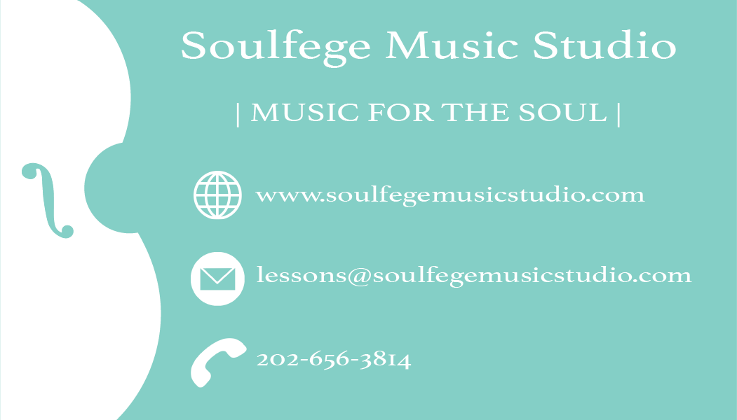 Diseño de Tarjeta de Presentación por megmccarley para Soulfege Music Studio LLC | Diseño #19107983