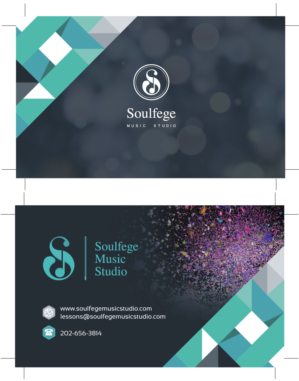 Visitenkarten-Design von Touhidmunna 10 für Soulfege Music Studio LLC | Design #19133381