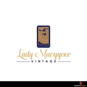 Lady MacGyver Vintage | Logo Design by Graphic Bricks