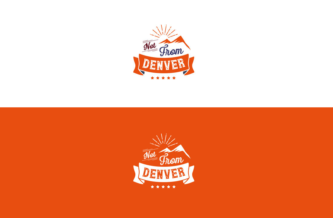 Logo Design by GLDesigns for Not From Denver | Design #18677866