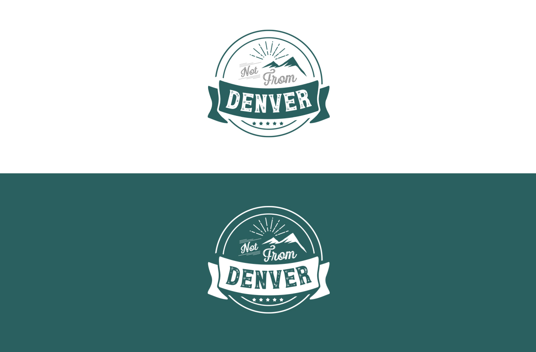 Logo-Design von GLDesigns für Not From Denver | Design #18705222