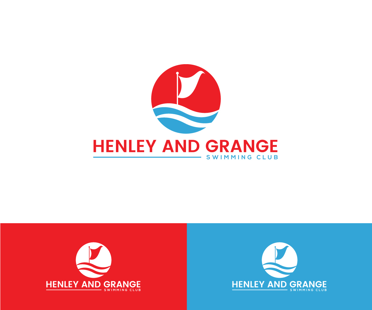 Diseño de Logo por designmind78 para Henley and Grange swimming club | Diseño #18682501