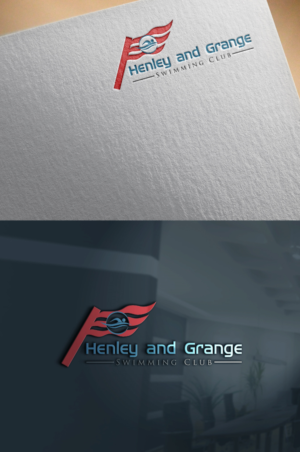 Diseño de Logo por greenapple 3 para Henley and Grange swimming club | Diseño: #18683134