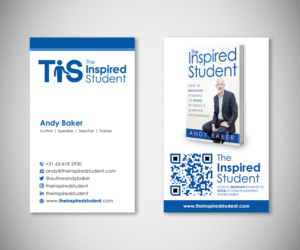Author/ Speaker Business Card design | Business Card Design by Designers Hub