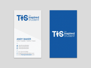 Author/ Speaker Business Card design | Business Card Design by Tripti Ranjan Gain