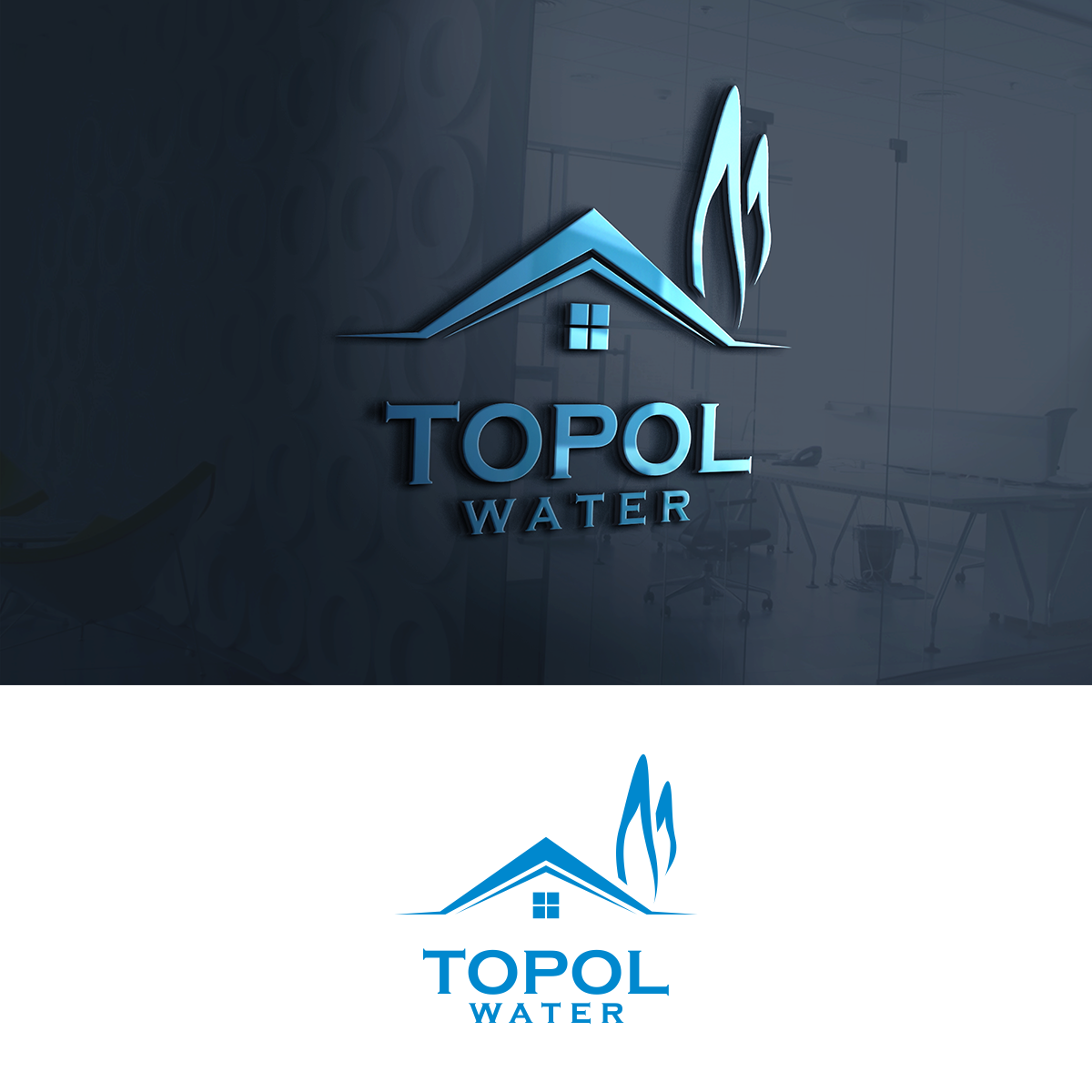 Diseño de Logo por Ryozz para TopolWater, s.r.o. | Diseño #18812326