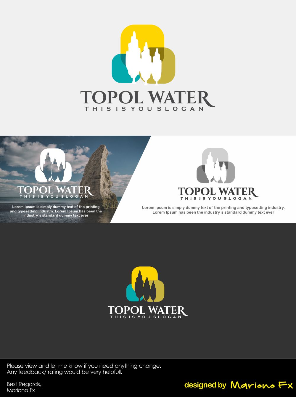 Design de Logo par Mariono Fx pour TopolWater, s.r.o. | Design #18675428