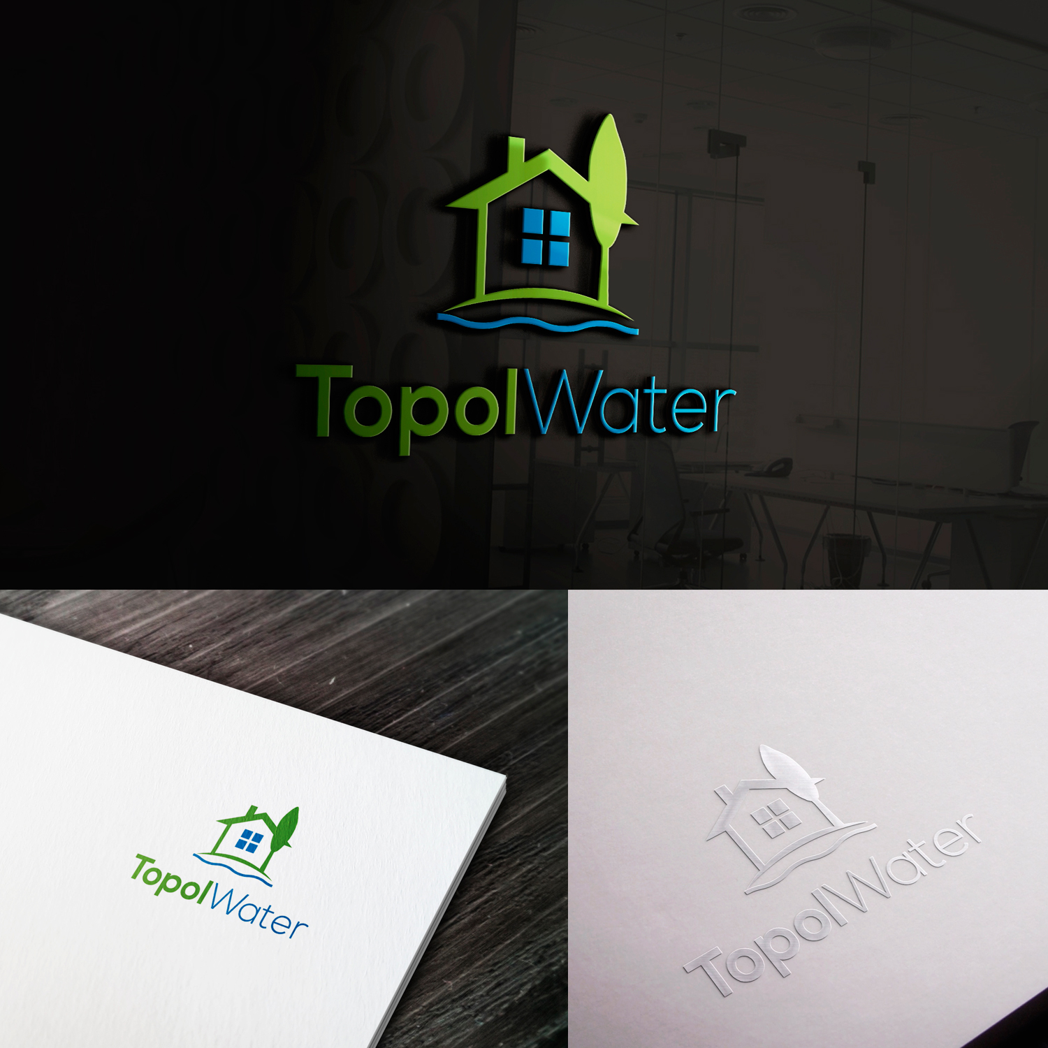 Logo Design by Marianna K. for TopolWater, s.r.o. | Design #18755669