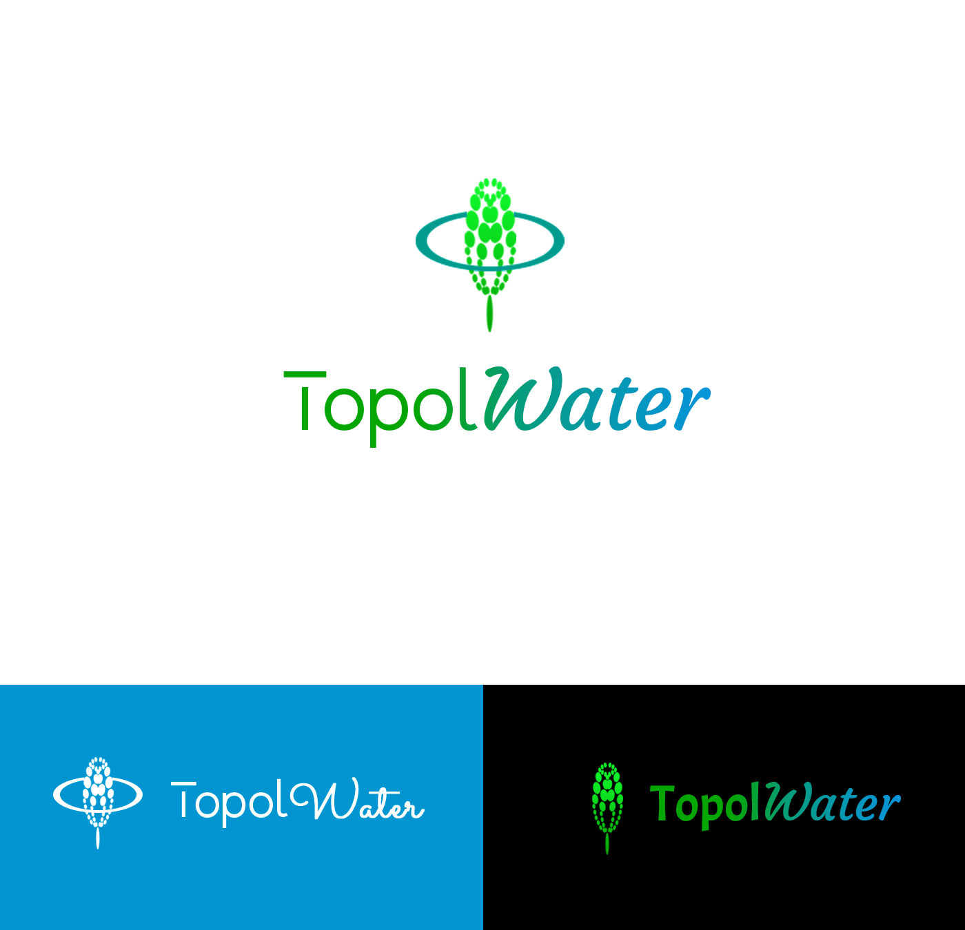 Logo Design by EL Mourabet Design for TopolWater, s.r.o. | Design #18693398