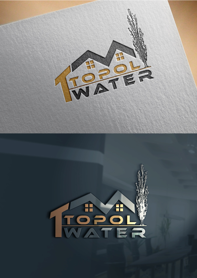 Logo Design by greenapple 3 for TopolWater, s.r.o. | Design #18676632