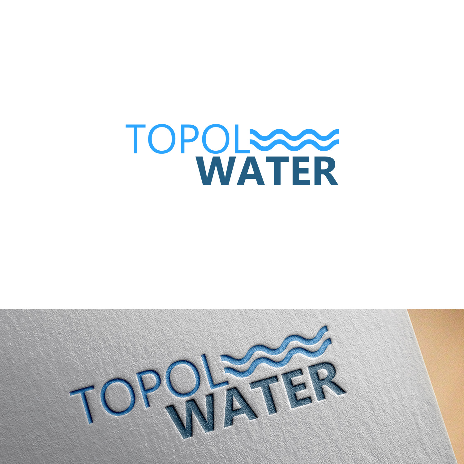 Logo Design by DNA_Creative for TopolWater, s.r.o. | Design #18730517